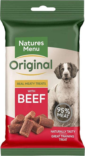 Natures Menu Dog Treats Real Meat Beef, 60g?NMBFT