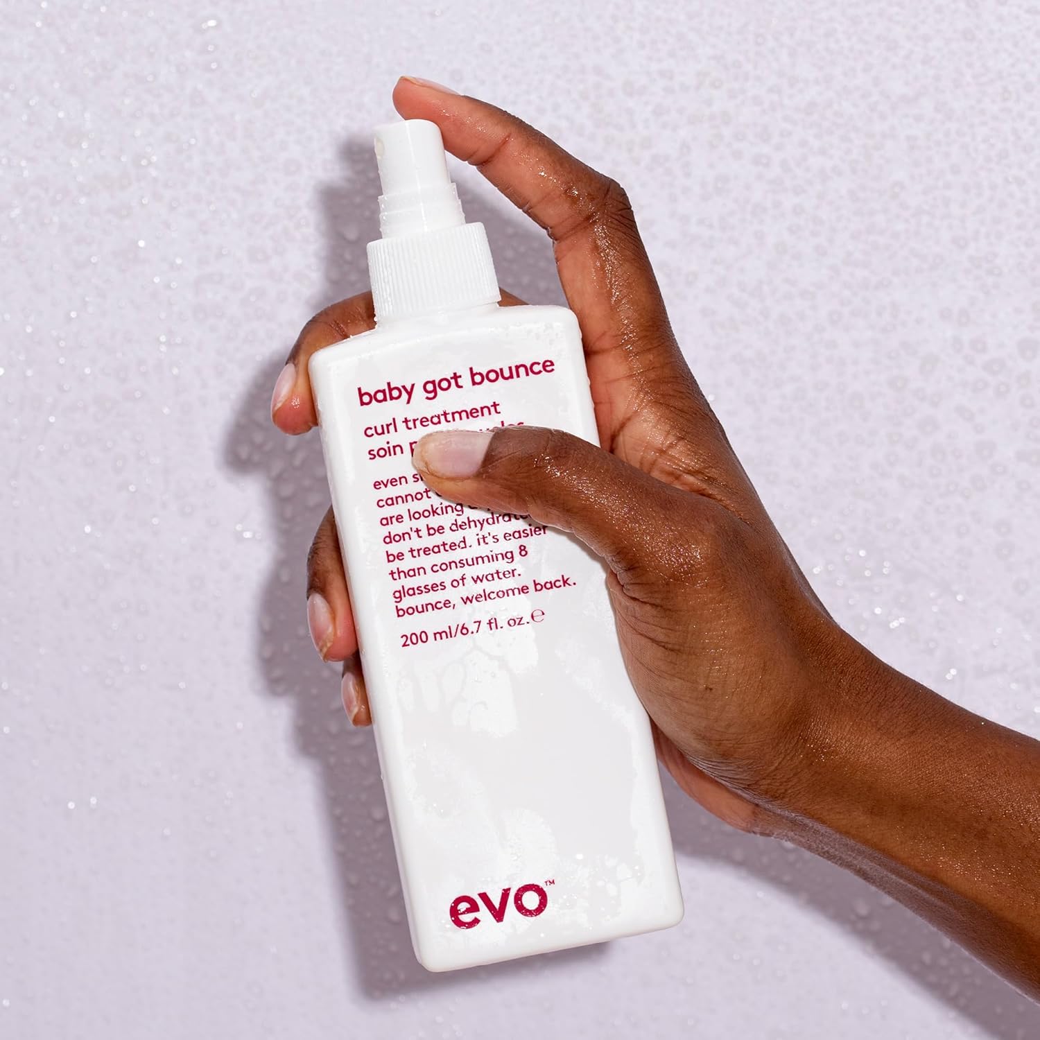 Evo Baby Got Bounce Curl Treatment - Enhances Curls With Touchable Soft Finish - Moisturize & Reduce Dry Frizzy Hair - 200Ml / 6.7Fl.Oz : Beauty & Personal Care