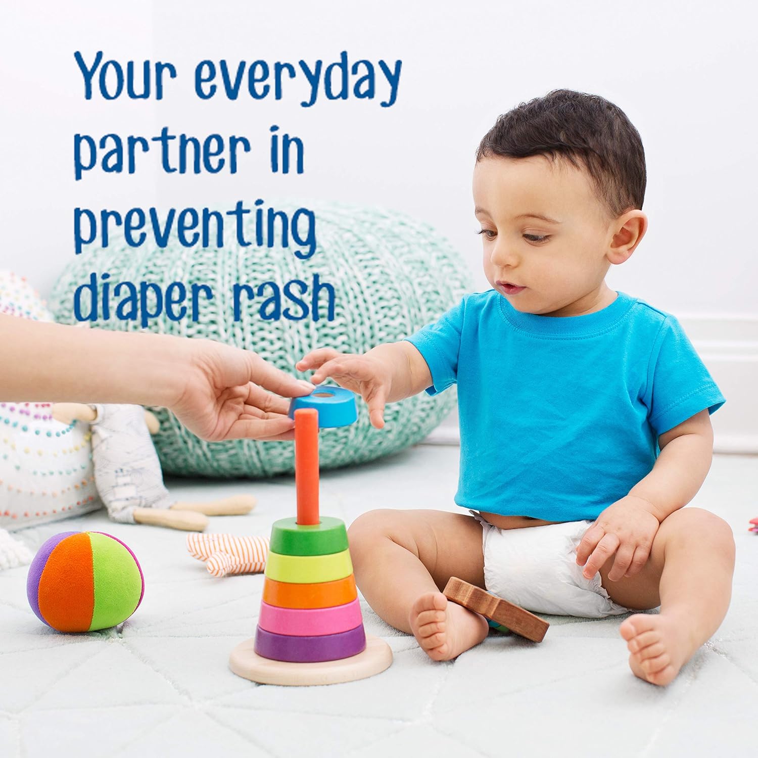 Desitin Daily Defense Baby Diaper Rash Cream With Zinc Oxide To Treat, Relieve & Prevent Diaper Rash, Hypoallergenic, Dye-, Phthalate- & Paraben-Free, 4 Oz : Baby