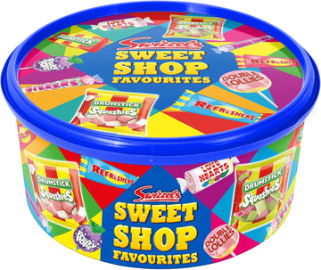 Swizzels Sweet Shop Favourites Tub 650G, White