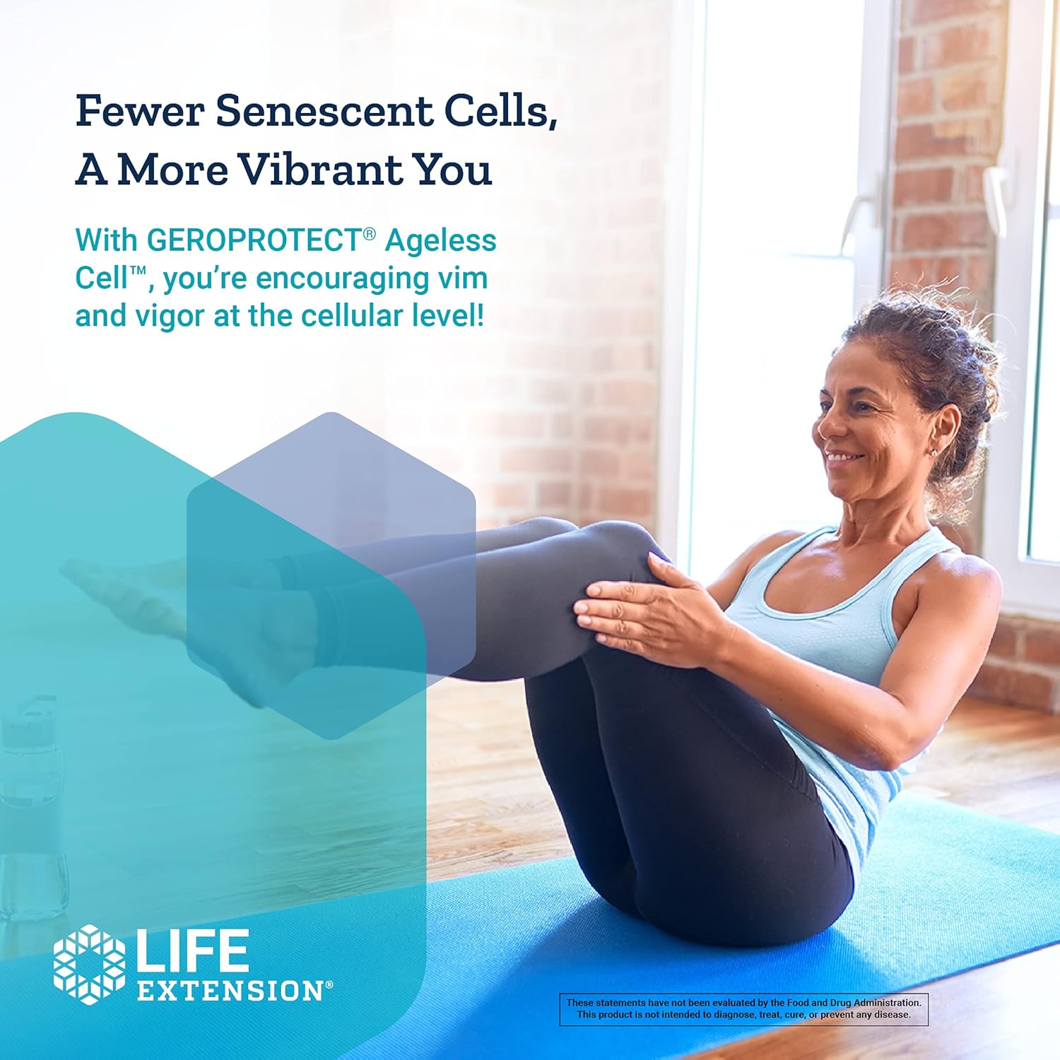 Life Extension GEROPROTECT Ageless Cell – Anti-aging Cellular Rejuvenation & Energy, Promotes Youthful Cellular Metabolism, Support Organ Health - Gluten-Free, Non-GMO - 30 Softgels : Health & Household