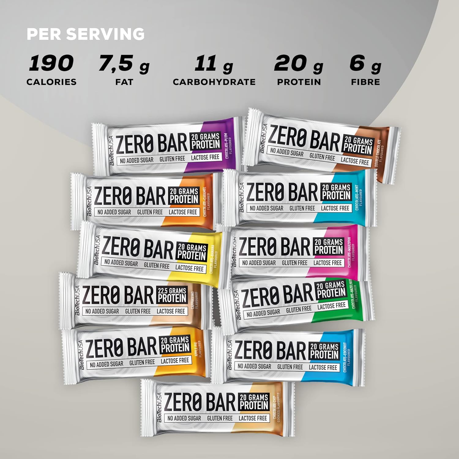 BioTechUSA Zero Bar Flavour Mix, 10 * 50g, Protein Snack - Low Sugar & Lactose-Free | Crispy Texture | Delicious Flavors | Ideal for Diets & Workouts : Amazon.co.uk: Health & Personal Care