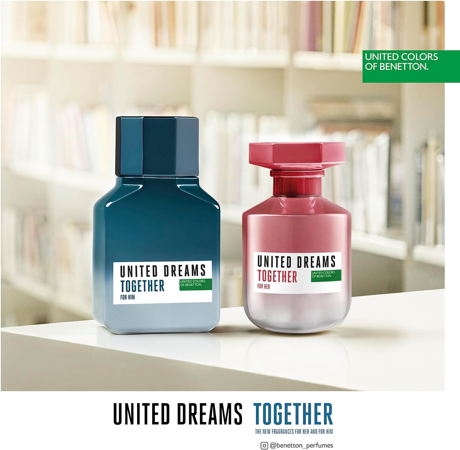 Benetton - United Dreams Together, Eau de Toilette for Men - Fresh, Casual and Masculine Fragance - Citrus and Spicy Notes - Ideal for Day Wear - 100 ml : Amazon.co.uk: Beauty