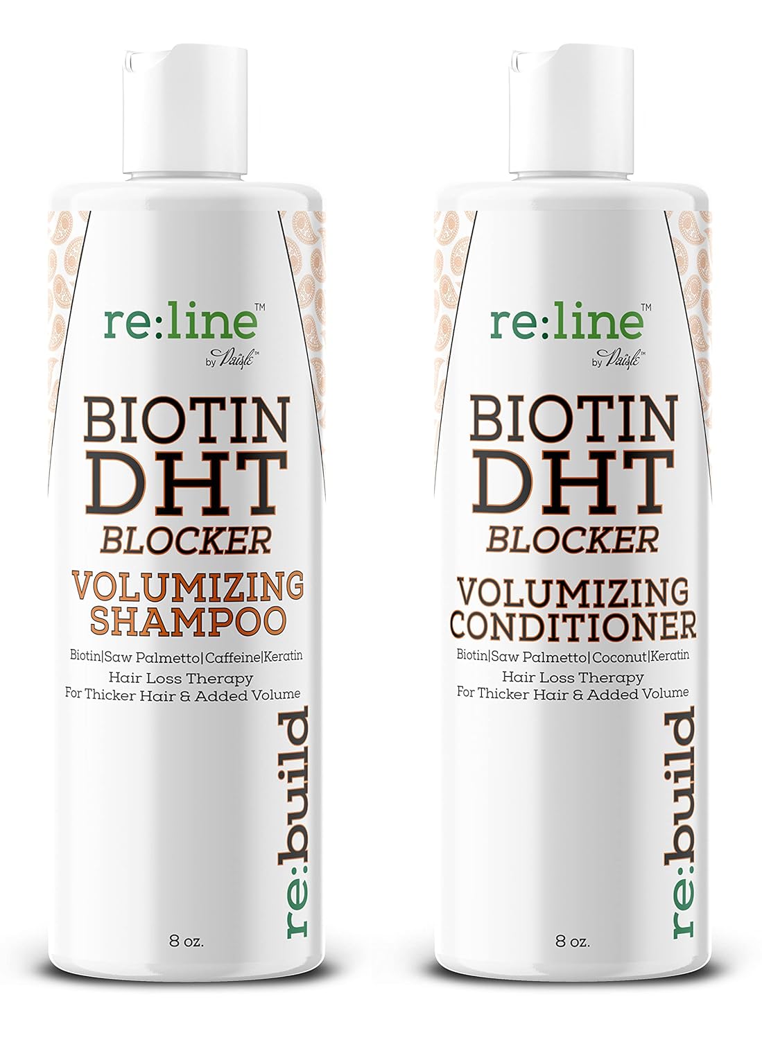 Biotin Dht Blocker Shampoo and Conditioner for Hair Growth - Natural Volumizing Shampoo and Conditioner with Biotin for Hair Growth Dht Blocking : Beauty & Personal Care