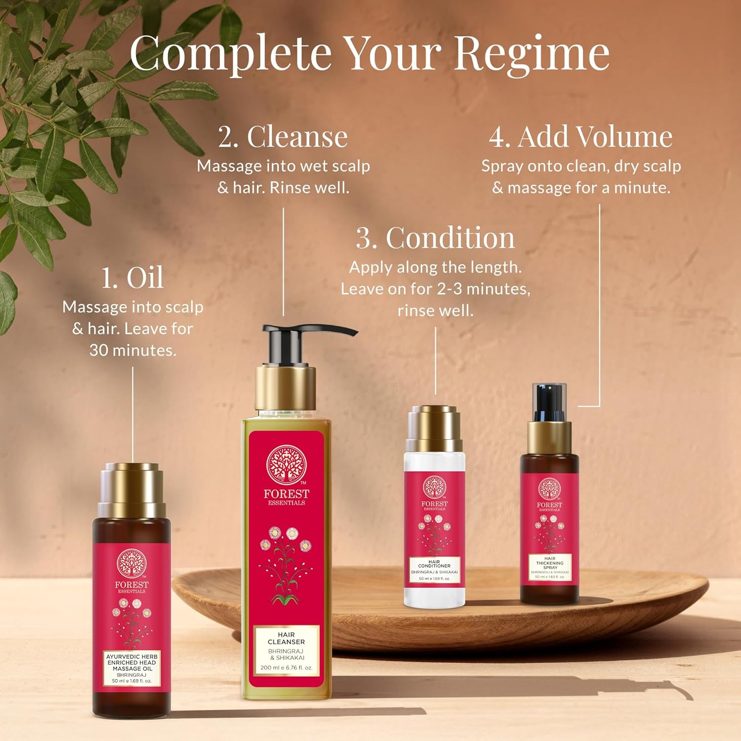 Forest Essentials Bhringraj & Shikakai Hair Cleanser, 50Ml, Unscented, Green, Unisex, Adults, Hair Thinning, Hair Loss, Dandruff : Beauty & Personal Care