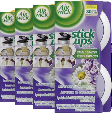 Air Wick Stick Ups Air Freshener, Lavender and Chamomile, 2 ct (Pack of 4)