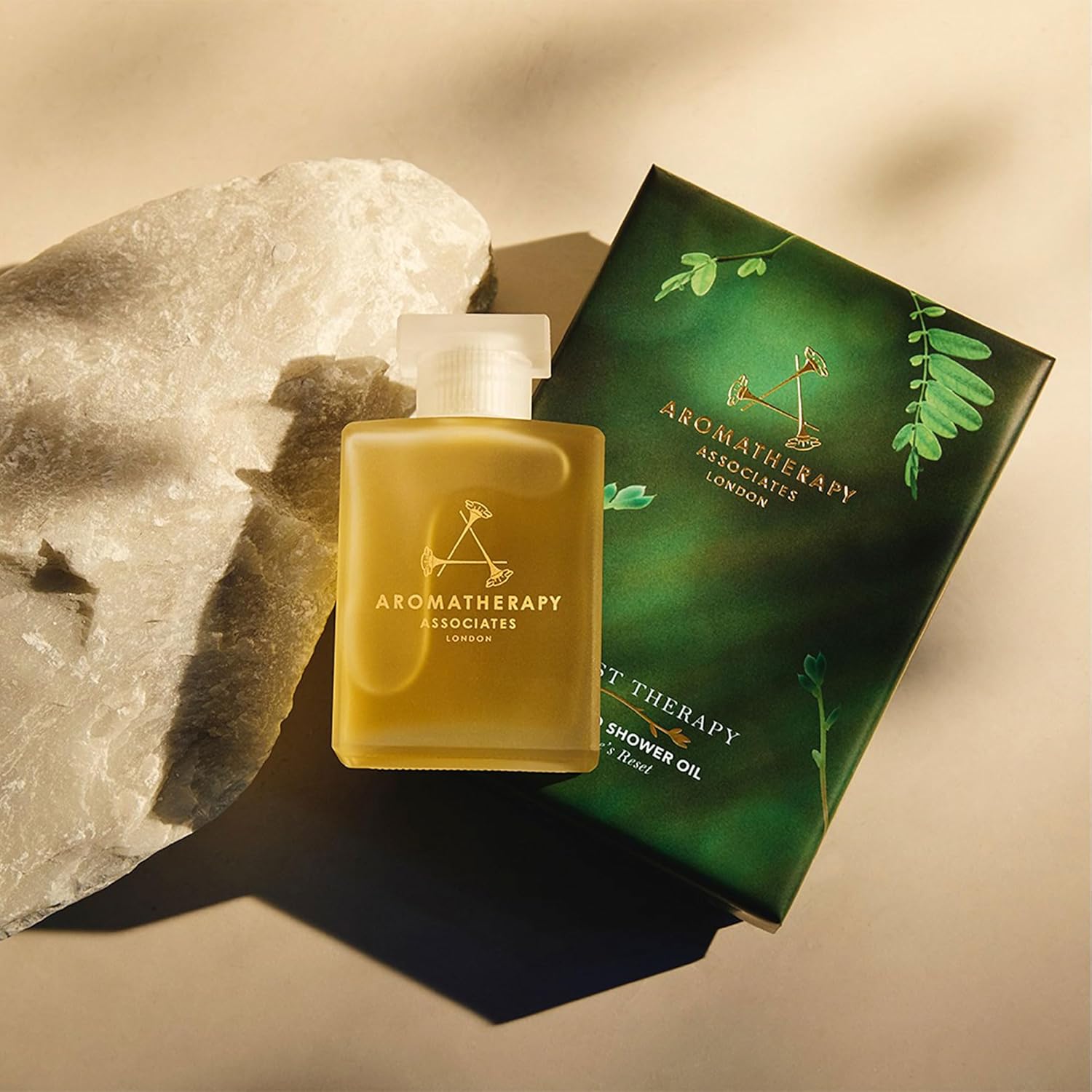Aromatherapy Associates Forest Therapy Bath And Shower Oil, Natural Body Oil To Restore Mind, Body And Spirit, Hydrating, Made With 3 Essential Oils (1.85 Oz) : Beauty & Personal Care