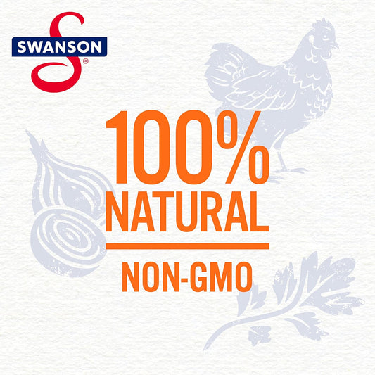 Swanson 100% Natural, Gluten-Free Chicken Broth, 4 Carton