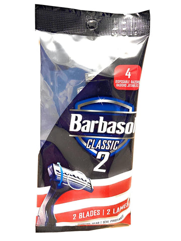 Barbasol Classic 2 - 4 Razors