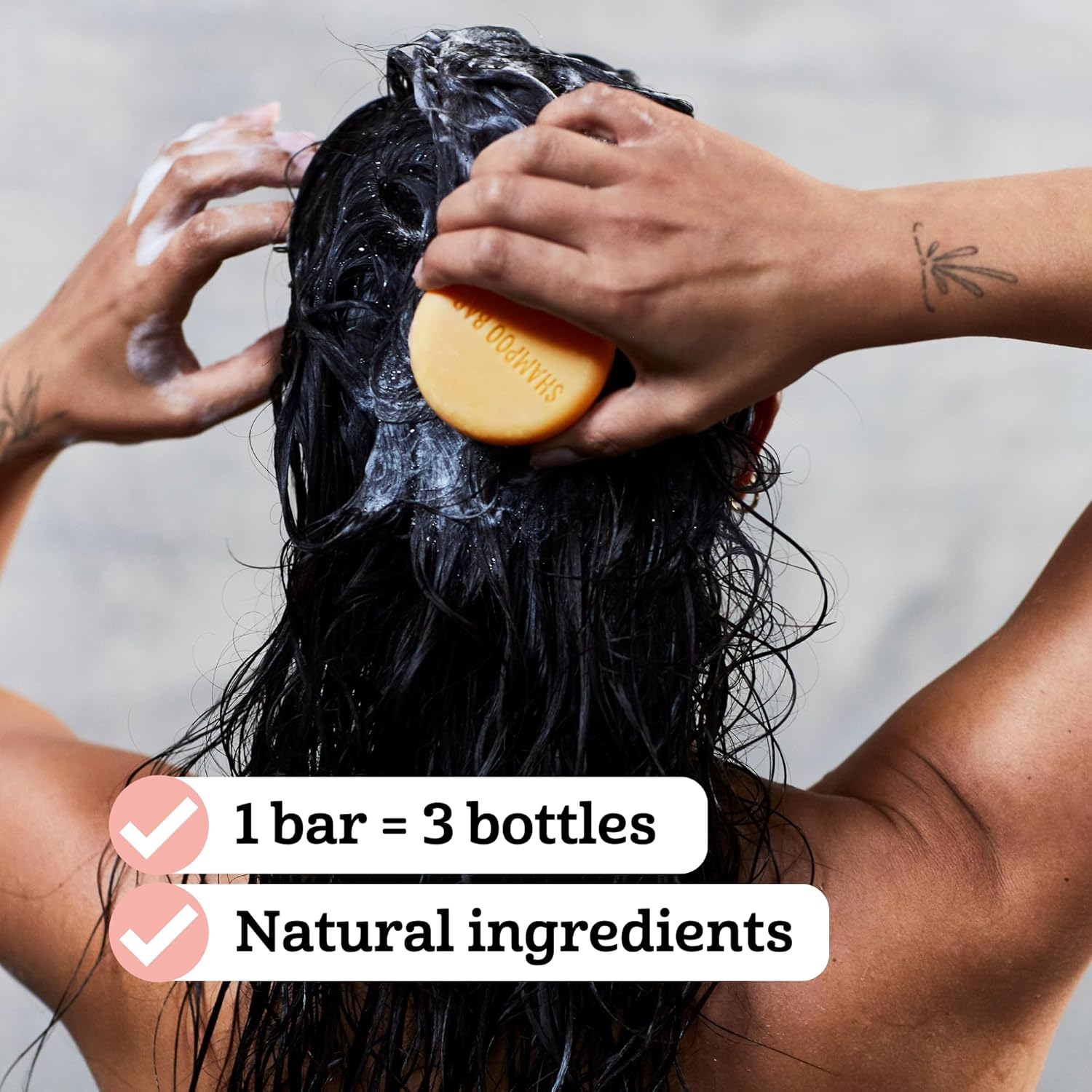 Marcel's Green Soap - Shampoo Bar Argan & Oudh - Daily use, plastic and sulfate free - Saves 3 bottles of regular Shampoo - 100% Eco friendly - 100% Vegan - 97% Biodegradable - 90 G : Amazon.co.uk: Health & Personal Care