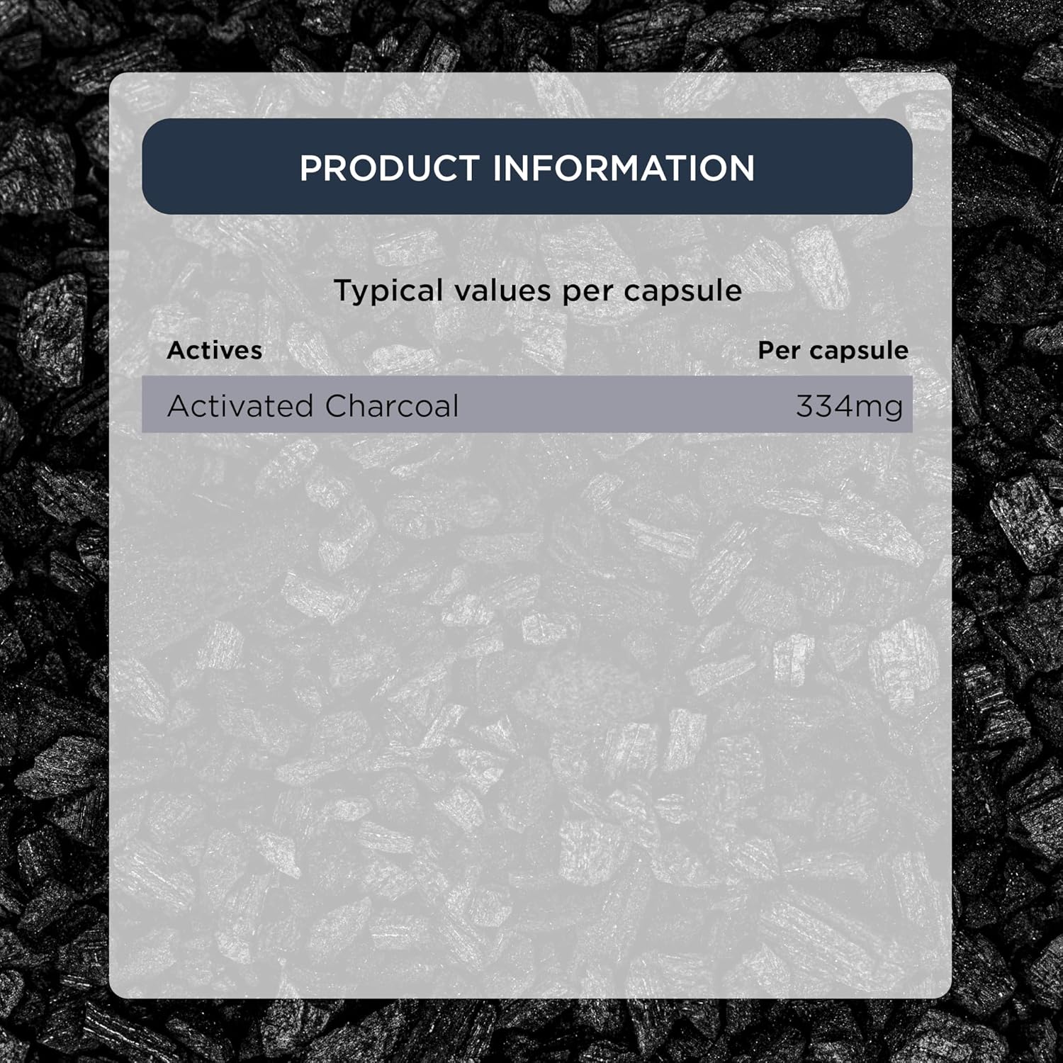 Healthspan Activated Charcoal (90 Capsules) | Contributes to Reduced Flatulence After Eating | 334mg Activated Charcoal per Capsule | Natural Source from Coconut Shells | Vegan : Amazon.co.uk: Health & Personal Care
