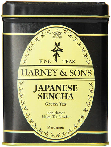 Harney & Sons Japanese Sencha Tea | 8 Oz Loose Leaf Tea