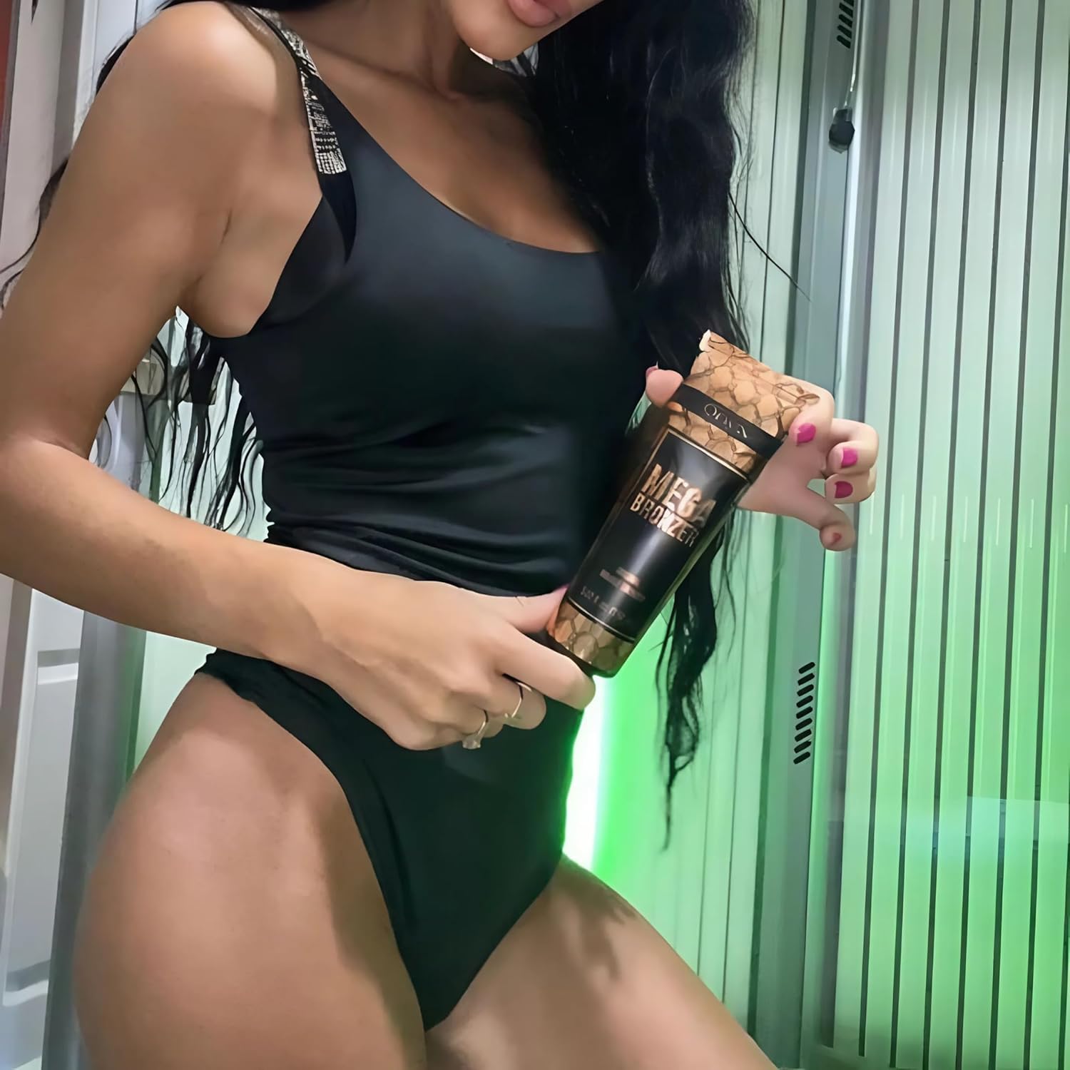 Onyx Mega Bronzer Sunbed Cream | Ultra Dark Tanning Bronzer for Indoor Sunbeds | Hydrating Tanner with Moisturising Care | Deep Even Skin Tone, Long-Lasting Colour, and Streak-Free Results : Amazon.co.uk: Beauty