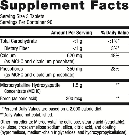 Metagenics Bone Builder With Boron - Bone Strength Supplement* - Comprehensive Mineral Support* - With Boron, Calcium & Phosphorus - Non-Gmo - Gluten-Free - 270 Tablets