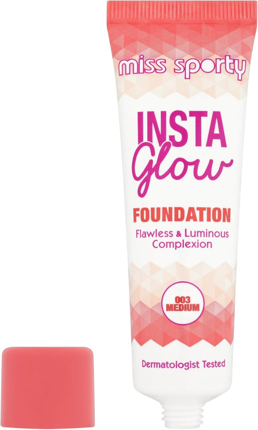 Miss Sporty Insta Glow Foundation, 3 Ml, Light
