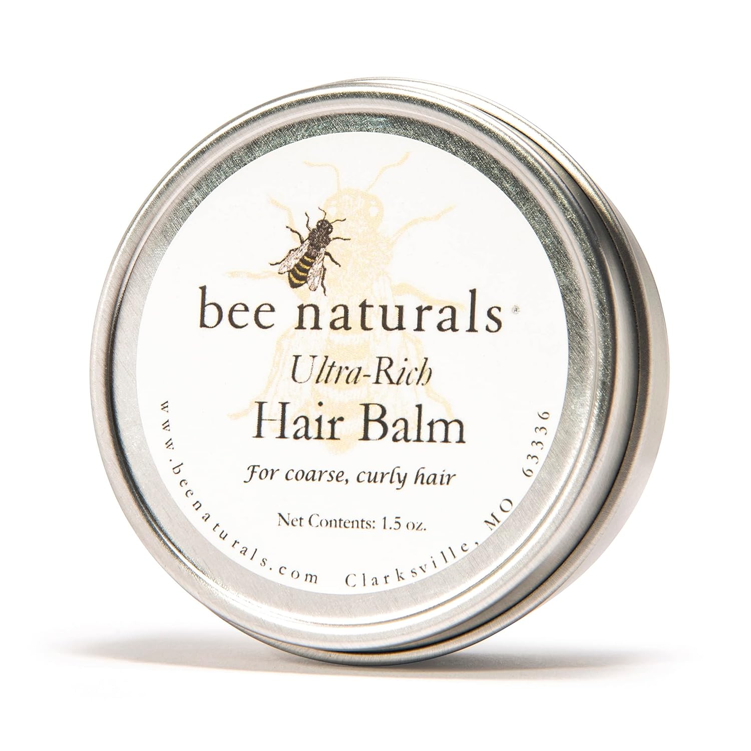 Ultra-Rich Hair Balm 1.5 Oz - Nourishes Coarse, Curly & Dry Hair - Silicone-Free, Natural Ingredients for Conditioning & Shine Without Sticky Residue