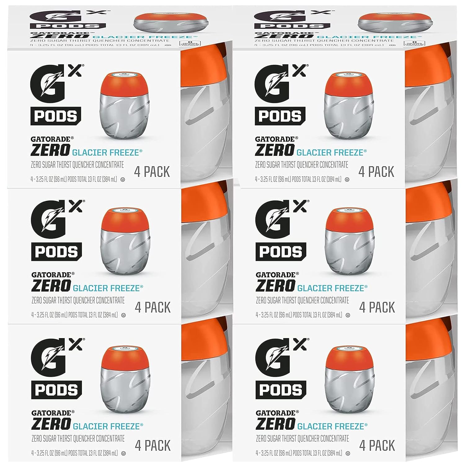 Gatorade Gx Pods Glacier Freeze 24Ct