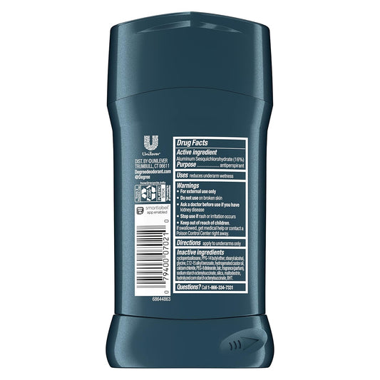 Degree Advanced Protection Antiperspirant Deodorant Lavender & Waterlily For 72-Hour Sweat & Odor Control For Women, With Body Heat Activated Technology, 2.6 Oz