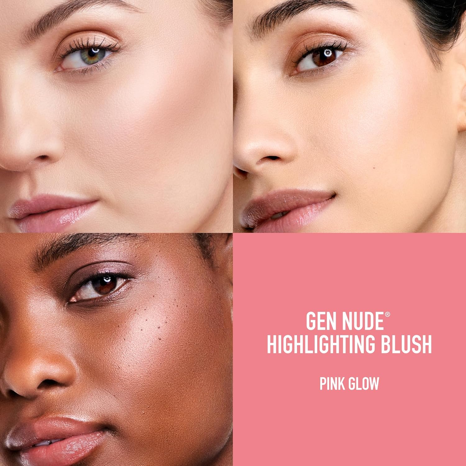 bareMinerals Gen Nude Blushlighter Highlighting Blush 3.2g Pink Glow