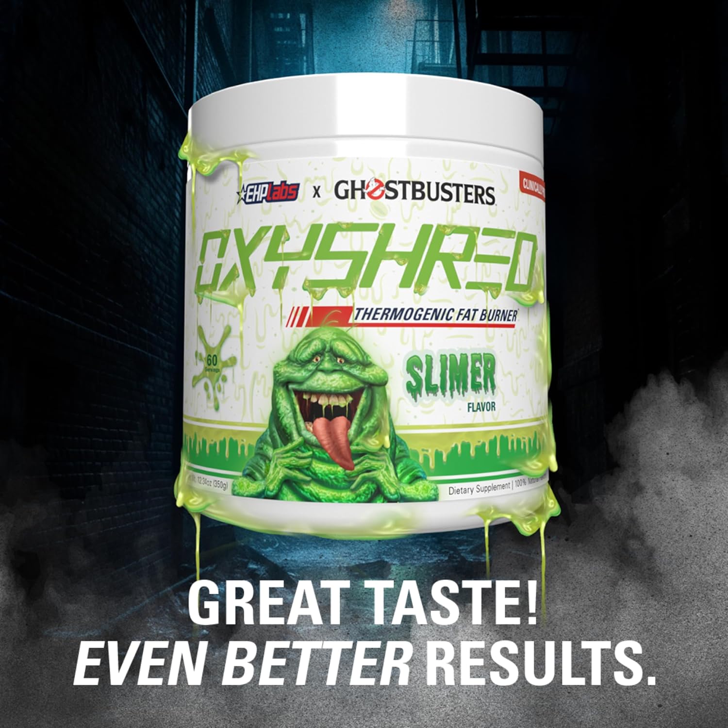 EHPlabs x Ghostbusters OxyShred Thermogenic Pre Workout Powder & Shred