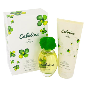 Cabotine By Parfums Gres For Women Gift Set - 3.4 Oz Eau De Toilette Spray + 6.7 Oz Body Lotion : Fragrance Sets : Beauty & Personal Care
