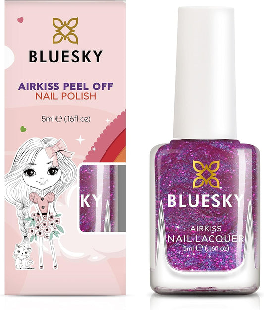 Bluesky Christmas Kids Nail Varnish Bauble – Rudolph'S Nose, Red. Easy Peel-Off, Non-Toxic, Water- Based, Odour-Free Nail Polish For Kids, 5Ml