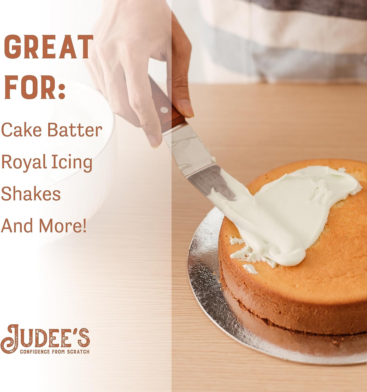 Judee’s Dried Egg White Protein Powder 8 oz - Pasteurized, USDA Certified, 100% Non-GMO - Gluten-Free and Nut-Free - Just One Ingredient - Made in USA - Use in Baking - Make Whipped Egg Whites : Health & Household