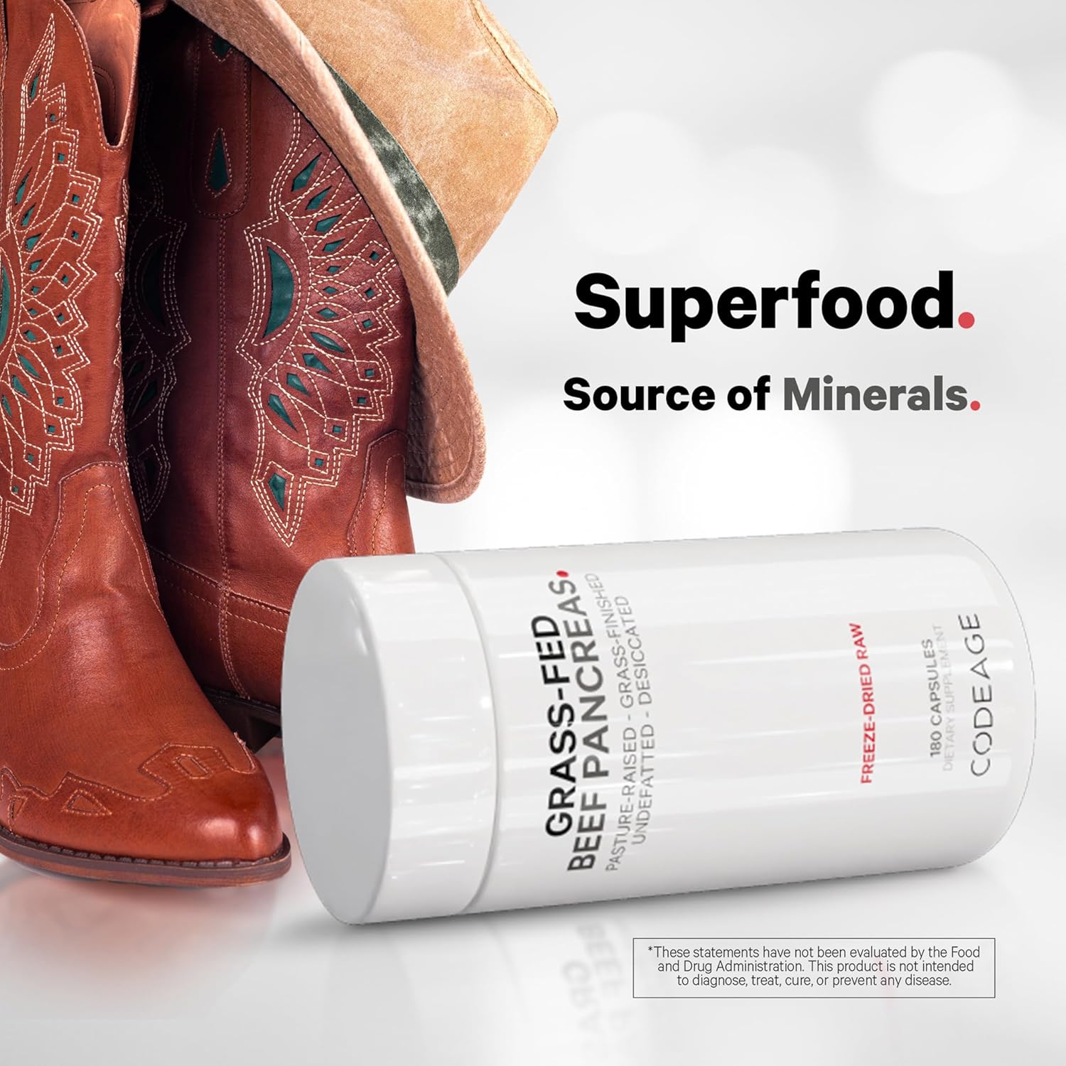 Codeage Grass Fed Beef Pancreas Supplement Glandulars - Freeze Dried, Non-Defatted Desiccated Beef Pancreas Pills – Pancreatic Enzymes Diet Meat - Pasture Raised Bovine Vitamins - 180 Capsules : Health & Household