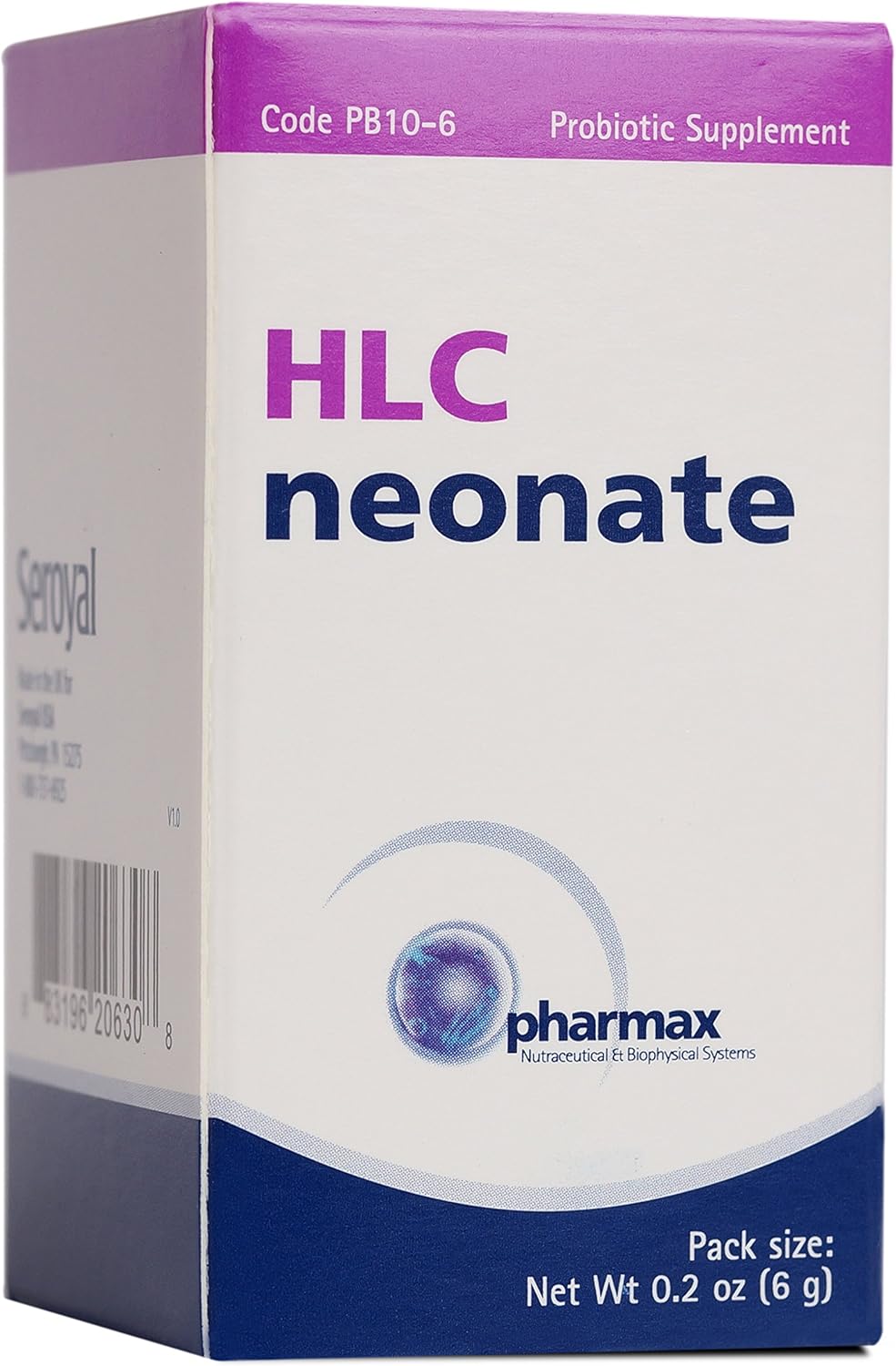 Pharmax Hlc Neonate | Supports Healthy Gut Flora In Young Children | 0.2 Ounces
