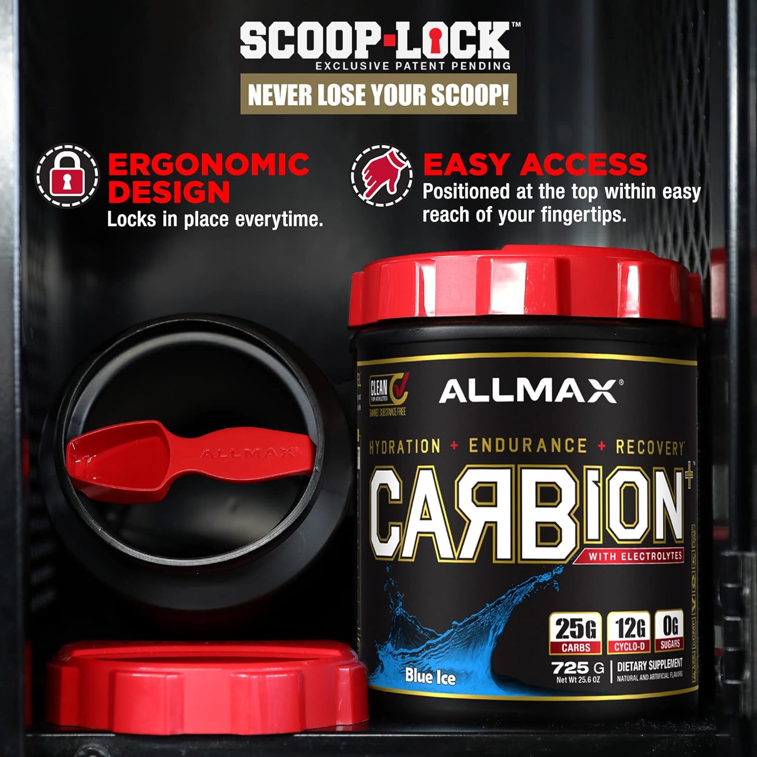 ALLMAX CARBION+, Unflavored - 700 g - High-Performance Training Fuel -