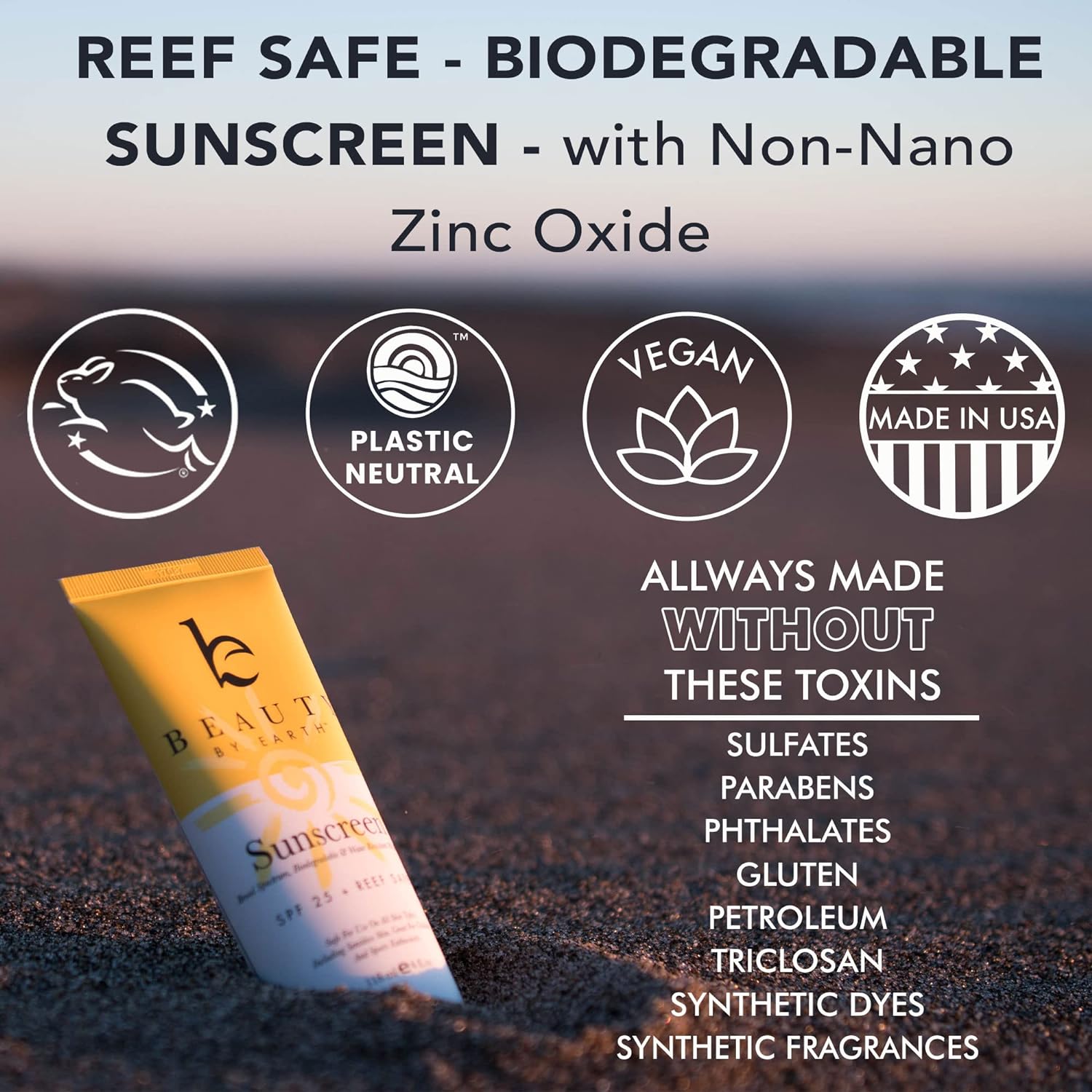 Face Sunscreen SPF 20 - Mineral Sunscreen Face, Reef Friendly Sunscreen With Natural & Organic Ingredients, Biodegradable Sunscreen, Zinc Oxide Sunscreen for Daily Use, Facial Sunscreen Travel Size : Beauty & Personal Care
