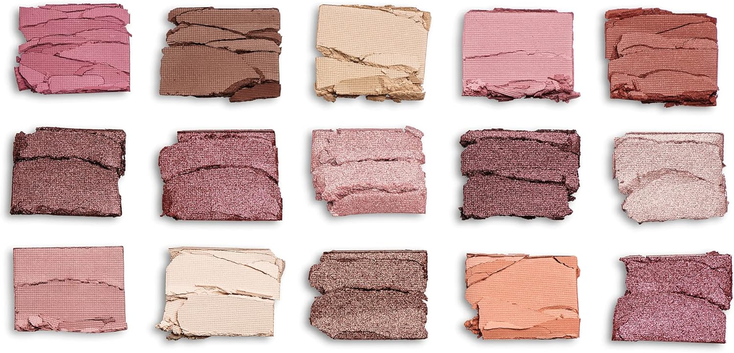 Revolution Beauty Reloaded Eyeshadow Palette, Includes 15 Highly Pigmented Shades, Matte & Shimmer Finishes, Long Wearing, Provocative, 16.5g : Amazon.co.uk: Beauty