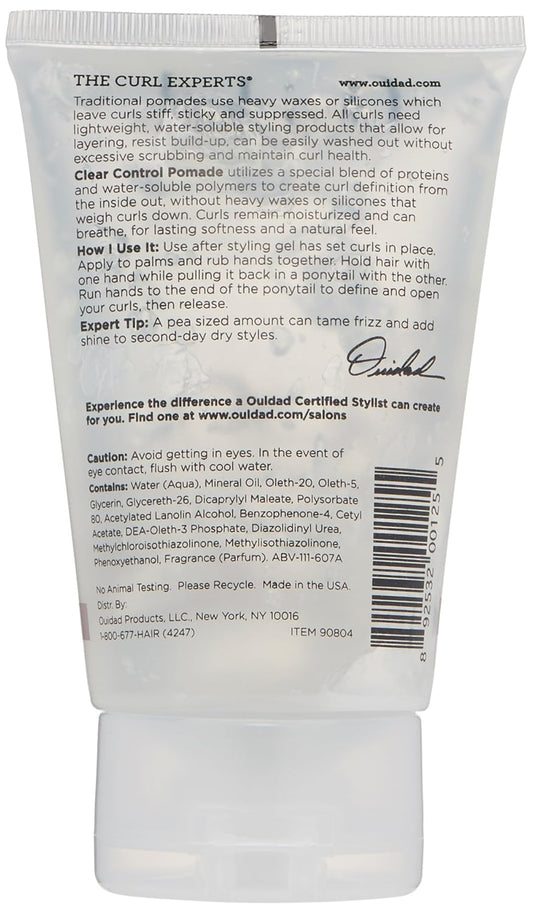 Ouidad Styling Clear Control Pomade-4 oz (Pack of 1) : Beauty & Personal Care