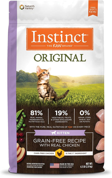 Original Grain- Free Recipe With Real Chicken - Kitten, 4.5 Pound (Pack Of 1)