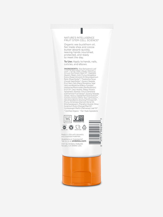 Andalou Naturals Clementine Hand Cream, 3.4 Ounce