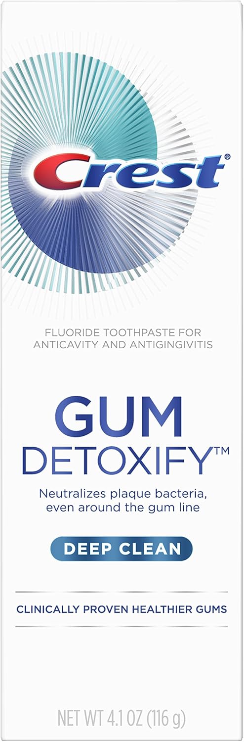 Crest Pro-Health Gum Detoxify Toothpaste, Deep Clean, 3.7 Oz