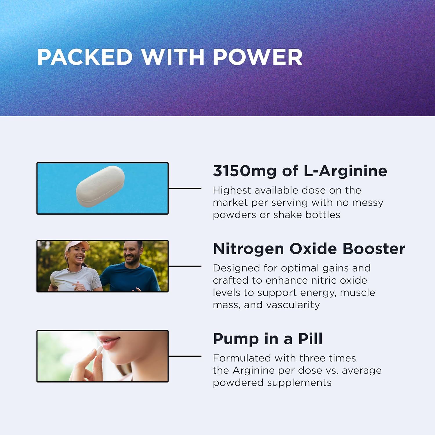 Dr. Emil - L Arginine (3150Mg) Highest Capsule Dose - Nitric Oxide Supplement For Vascularity, Endurance And Heart Health (Aakg And Hcl) - 90 Tablets : Health & Household