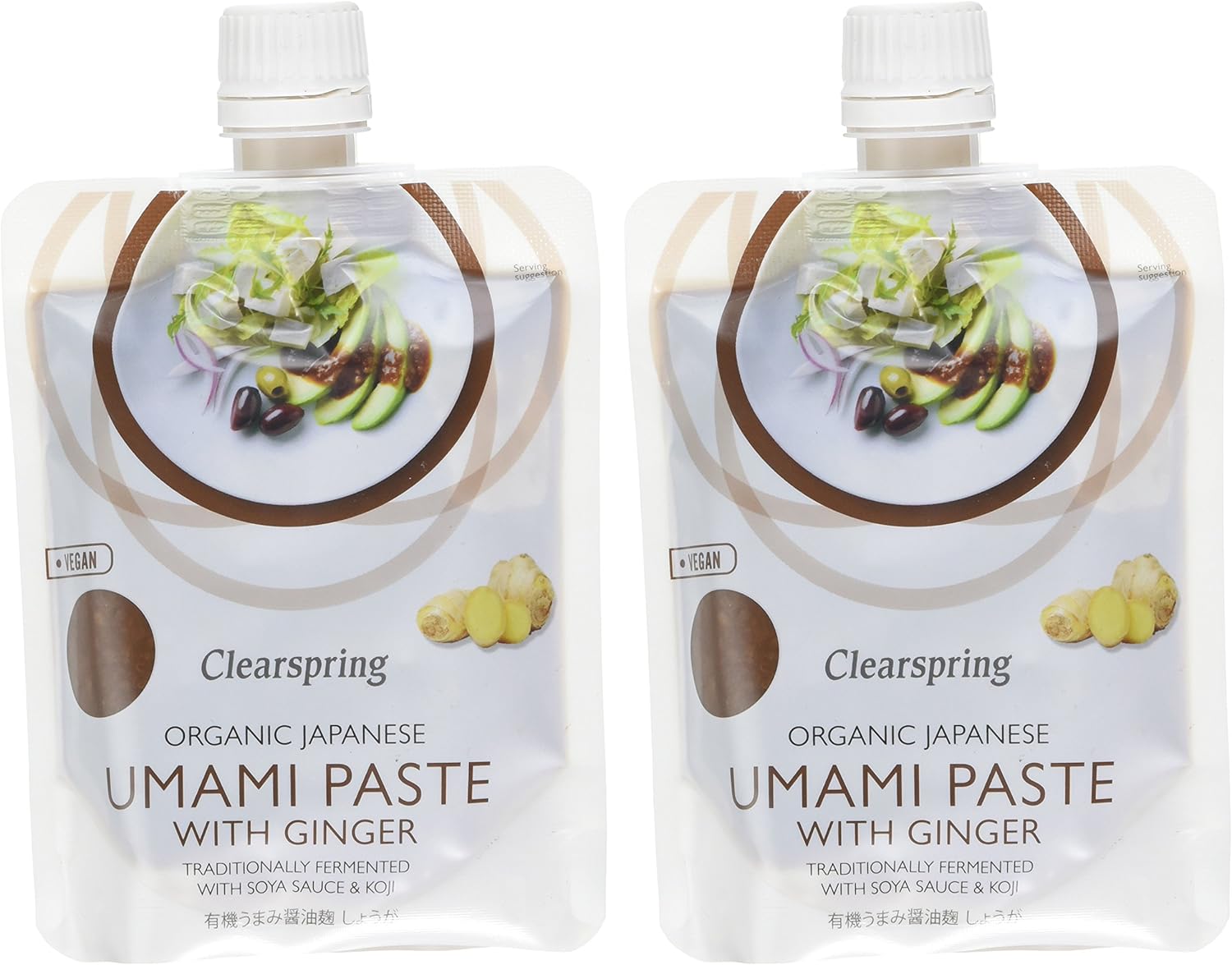 Clearspring Organic Umami Paste with Ginger 150 g (Pack of 2) : Amazon.co.uk: Grocery