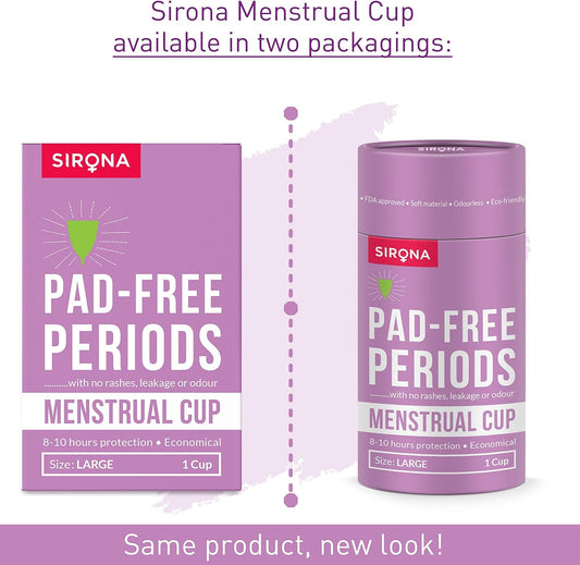 Sirona Menstrual Cups (Large (Pack of 2))