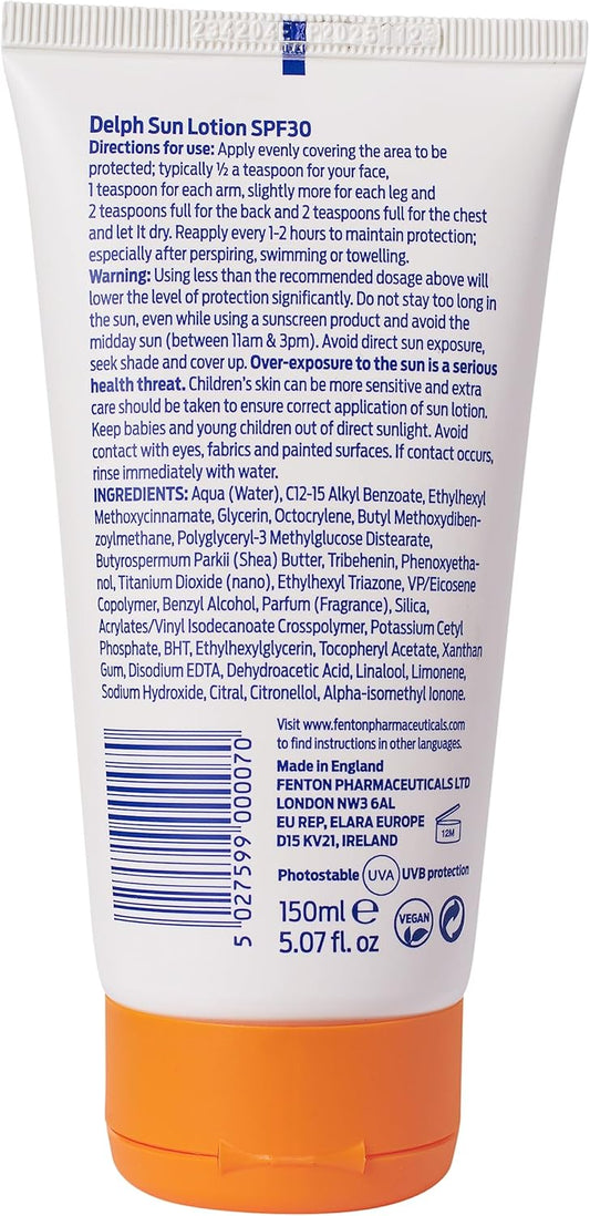 Delph Spf30 Sun Lotion, 150 Ml (Pack Of 2)