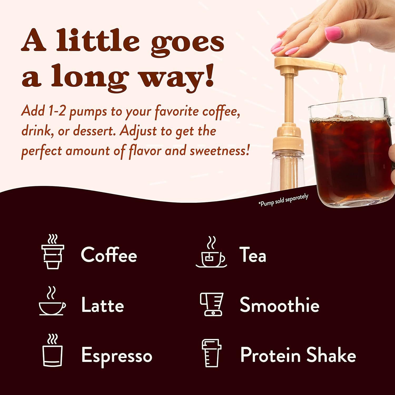 Jordan'S Skinny Syrups Sugar Free Coffee Syrup, Smore'S Flavor Drink Mix, Zero Calorie Flavoring For Lattes, Protein Shake, Food & More, Gluten Free, Keto Friendly, 25.4 Fl Oz, 2 Pack