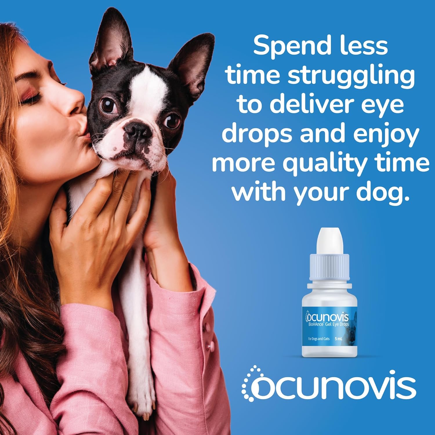 Sentrx Ocunovis Gel Eye Drops for Dogs & Cats, Eye Lube for Dogs Allergy Relief Lubricant, Dogs with Dry Eyes, Artificial Tears, 5 ml : Pet Supplies
