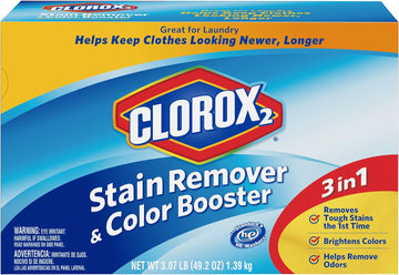 Clorox 2 Laundry Stain Remover and Color Booster Powder, 49.2 Ounce : Health & Household