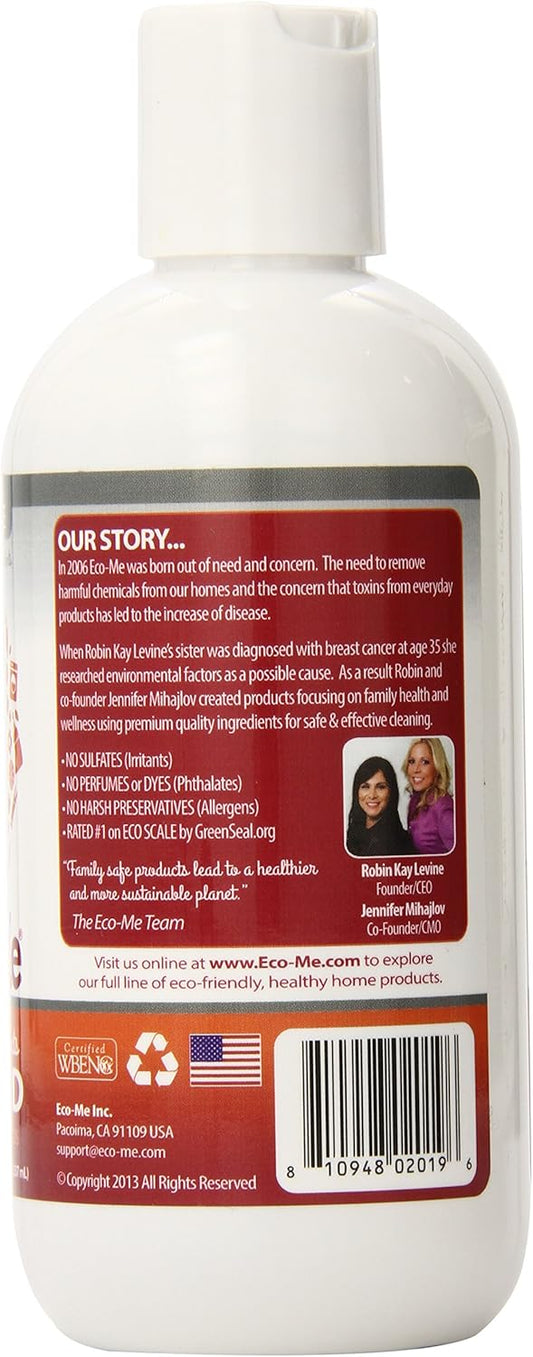 Eco-Me Auto Dish Rinse Aid, Clear, Fragrance Free, 8 Fl Oz