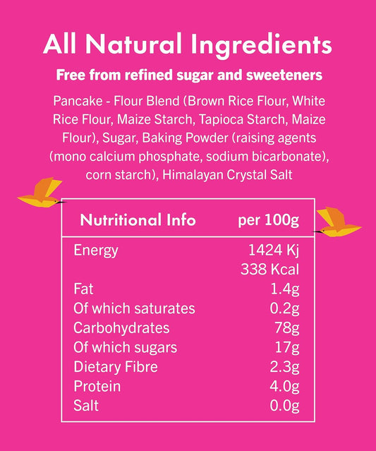 Gluten Free Pancake & Waffle Mix (6 X 266G) | Creative Nature Vegan Pancake Mix | Nut Free, Dairy Free | Top 14 Allergen Free | 6 Pack