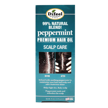 Difeel Peppermint Scalp Care Hair Oil 2.5 Oz