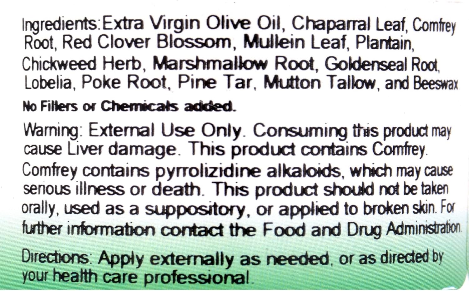 Dr. Christopher's Original Formulas Black Ointment - 