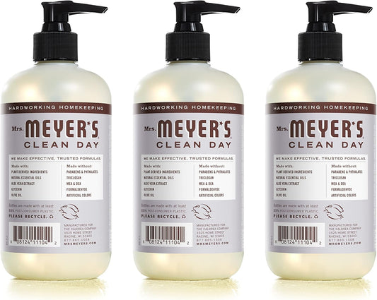 Mrs. Meyer'S Clean Day Hand Soap, Made With Essential Oils, Biodegradable Formula, Lavender, 12.5 Fl. Oz - Pack Of 3