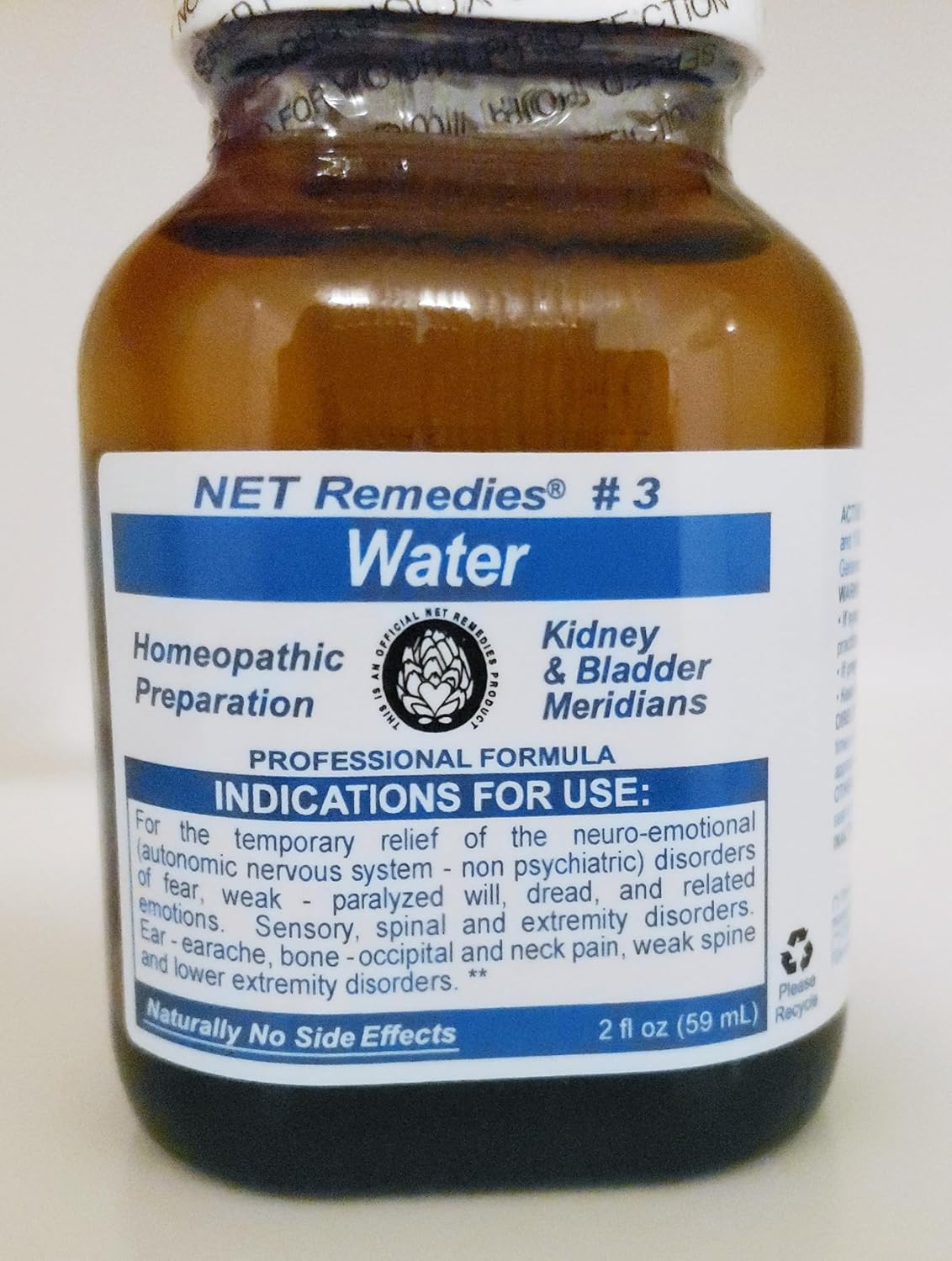 Net Remedies #3 Water Kidney And Bladder Meridians 59Ml : Health & Household