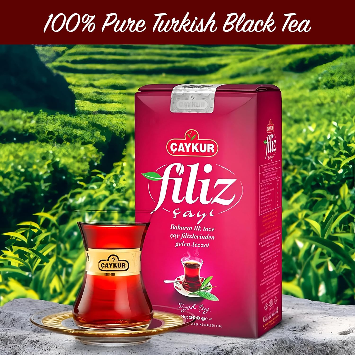 Caykur Black Tea, Filiz, 17.6 Ounce